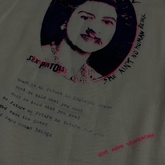 Seditionaries god save the queen muslin top - Picture 2 of 3